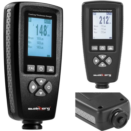 Automotive paint thickness meter range 0 - 5000 µm