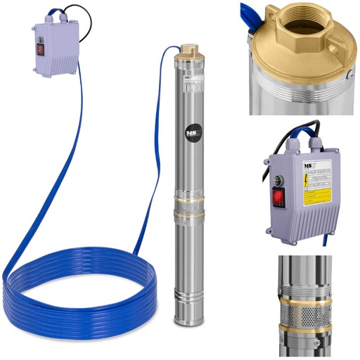 MSW 6000 L/hr submersible well pump up to 72m