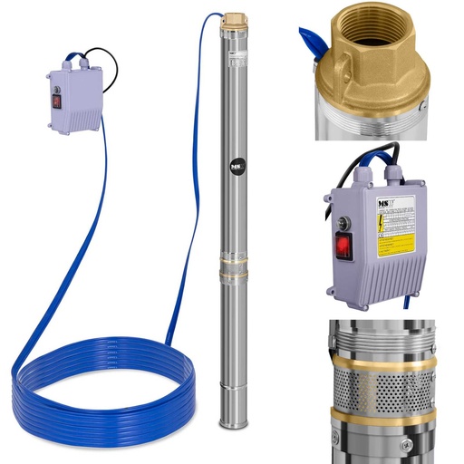 MSW 3800 L/hr deep well pump up to 60 m