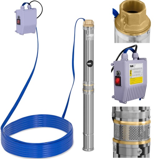 MSW 3800 L/hr submersible well pump up to 39 m