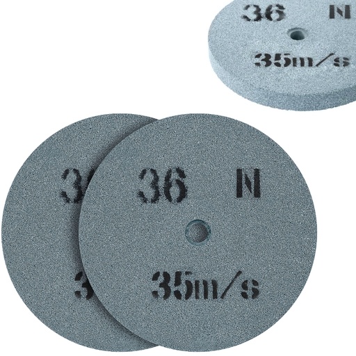Grinding stone grinding wheel grit 36 dia 150 x 20mm 2 pcs.