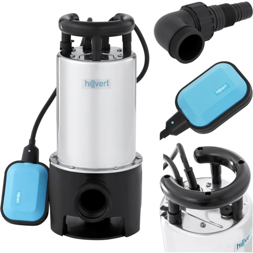 Panardinamasis siurblys 1100W 16000l/h iki 9,5 m HT-ROBSON-SP1100DWE