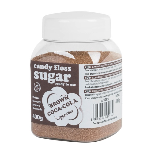 "Coca-cola" skonio rudasis cukraus vatos cukrus 400g