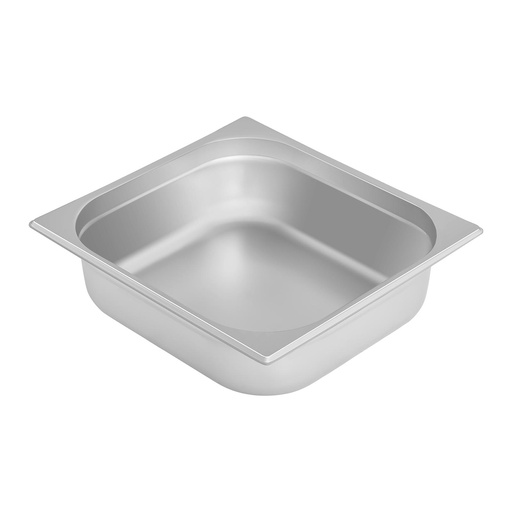 Food service steel container GN2/3 depth 100 mm