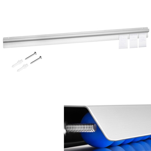 Voucher bar for ordering receipts steel 120 cm RCBR-120
