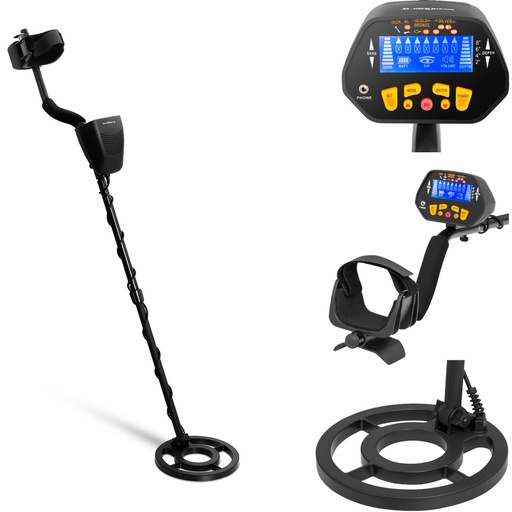 Metal detector waterproof detector 121 cm long range 1.2 m SBS-MD-5