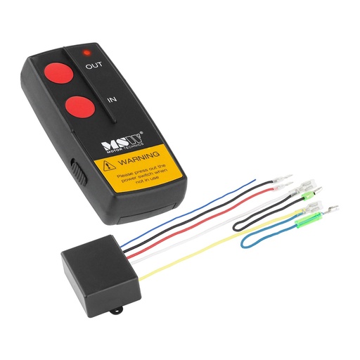 Wireless remote control for car winch range 30 m + Receiver MSW-WR1