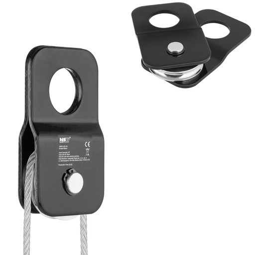 Pulley cable block for winch cable winch load capacity 4 t