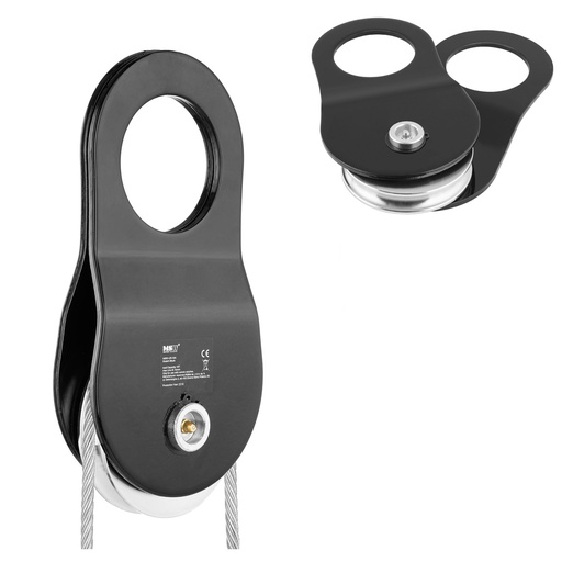 Pulley cable block for winch cable winch load capacity 10 t