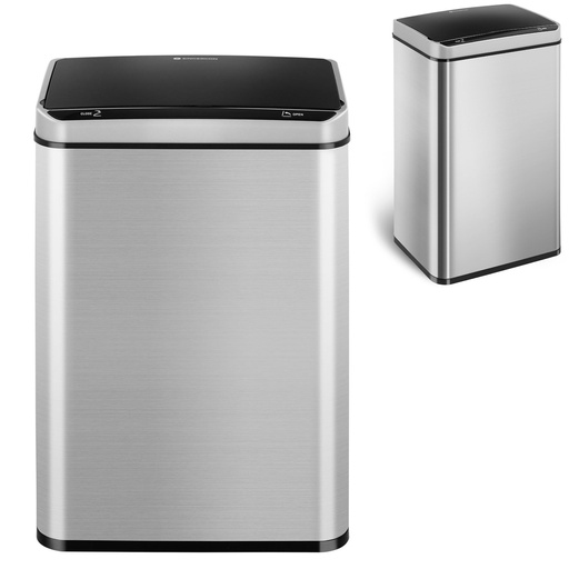 Automatinė šiukšlių dėžė su judesio detektoriumi 20 cm atstumu 60 L