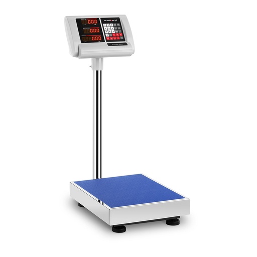 Platform warehouse scale counting 30x40cm power supply + battery 100kg / 10g