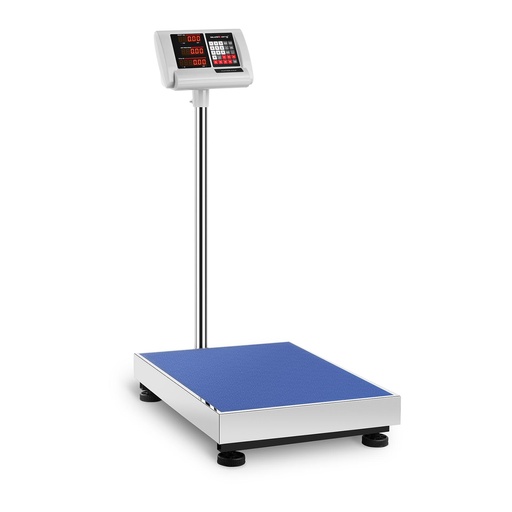 Platform warehouse scale counting 45x60cm power supply + battery 300kg / 50g