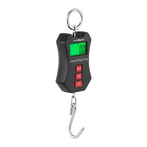 LCD overhead hook scale 200kg / 0.1kg