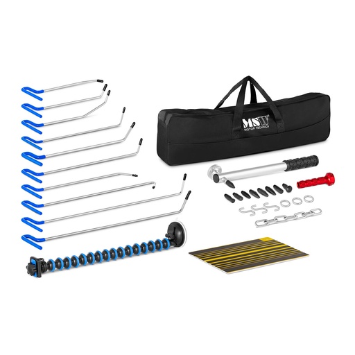 PDR repair kit for removal of pulling out dents in the car body - 21 items