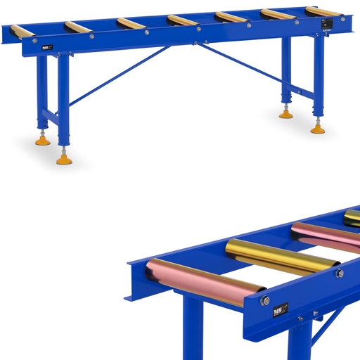 Roller feeder conveyor 2000x420 mm up to 400 kg