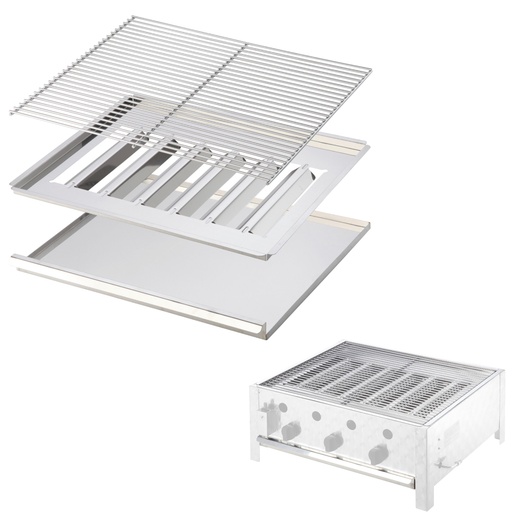 Grate for PELVIS / RASCAL gas barbecue 3-part set.