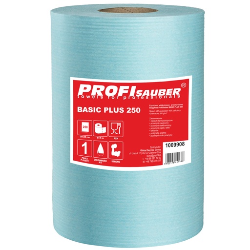 ProfiSauber BASIC PLUS 250 non-woven industrial dust-free cleaning cloth