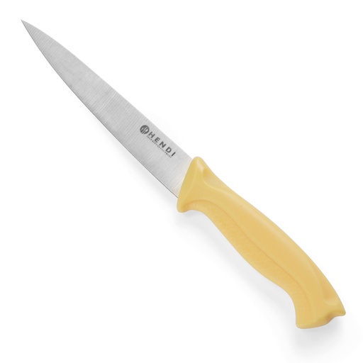 HACCP poultry filleting knife 300mm - yellow - HENDI 842539