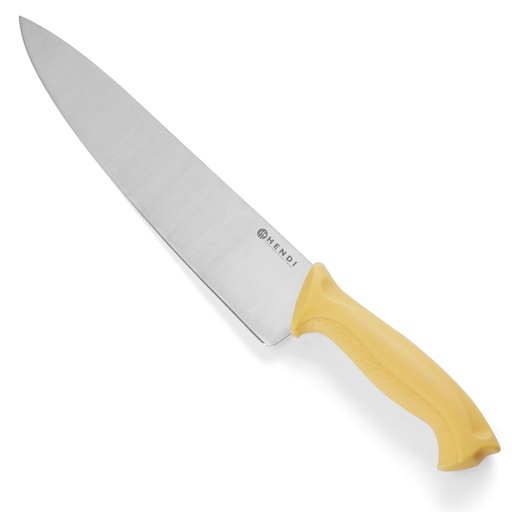 HACCP poultry chef's knife 385mm - yellow - HENDI 842737