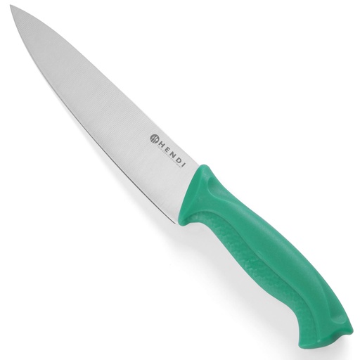 HACCP vegetable and fruit chef's knife 320mm - green - HENDI 842614