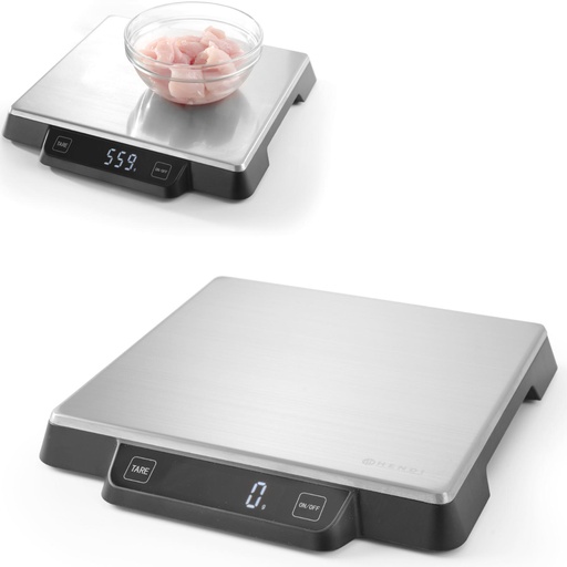 Electronic gastronomic kitchen scale 15kg / 1g - HENDI 580233