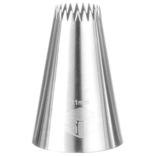 Tip tail for confectionery decorating sleeve FRENCH STAR 11mm - HENDI 551226