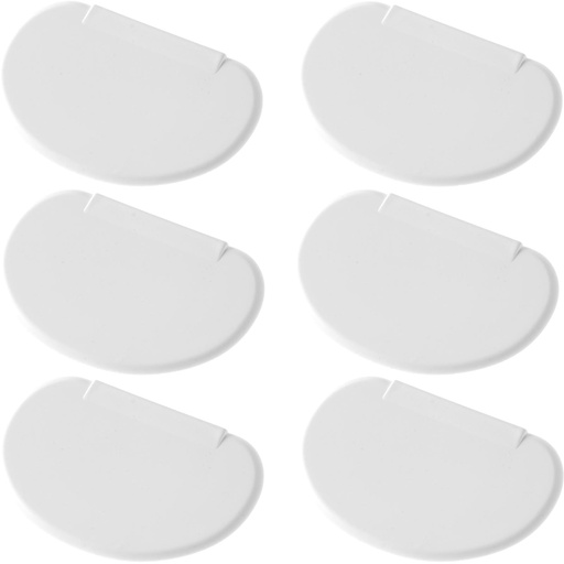 Confectionery scraper for dough Half round 159x103mm - SET of 6pcs.  - HENDI 554159