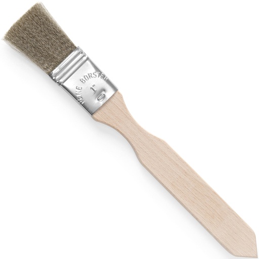 Kitchen grease brush stainless steel wire bristles narrow 25x200mm - HENDI 515389
