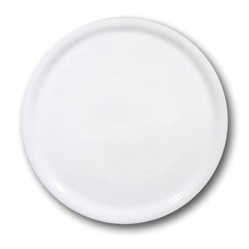 Durable porcelain pizza plate Speciale white 330mm - set of 6pcs.