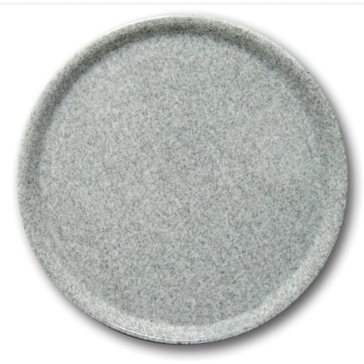 Durable porcelain pizza plate Speciale granite 330mm - set of 6pcs.