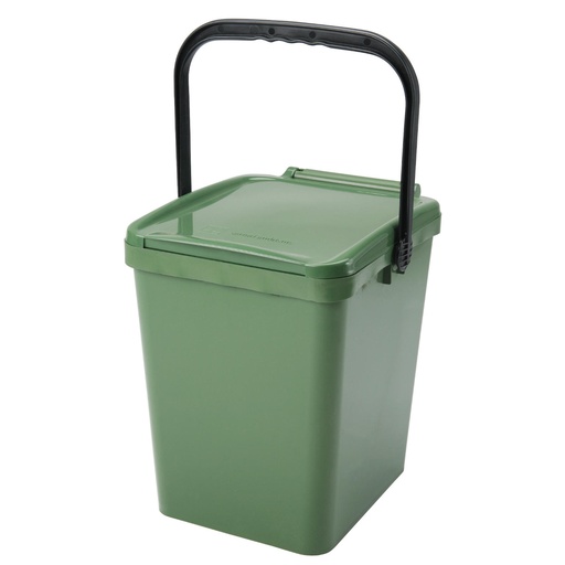 Container garbage can for sorting garbage and trash - green Urba 21L