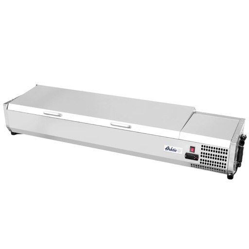 Cooling rack with lid for 6x GN 1/3 containers