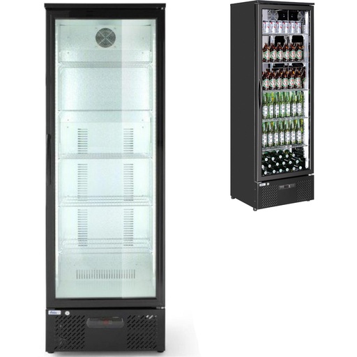 Beverage bar fridge 1-door 60cm wide 293L