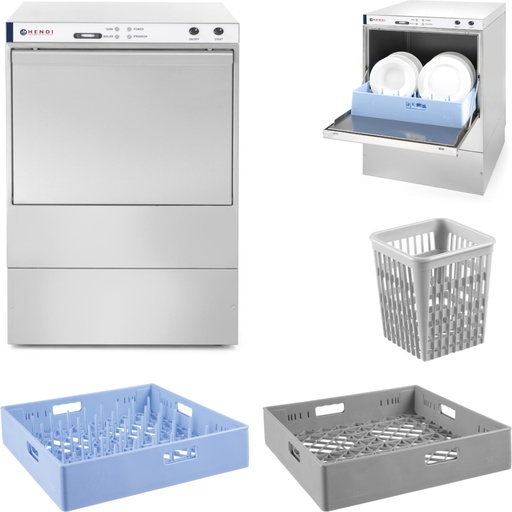 Bar dishwasher fast and economical 50x50cm basket 230V