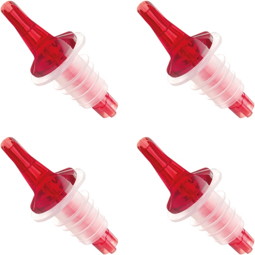 Bottle tap dispenser - red KIT of 4pcs.