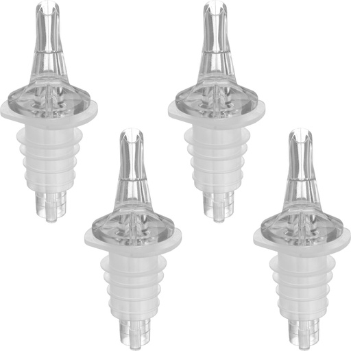 Bottle tap dispenser - transparent KIT of 4pcs.