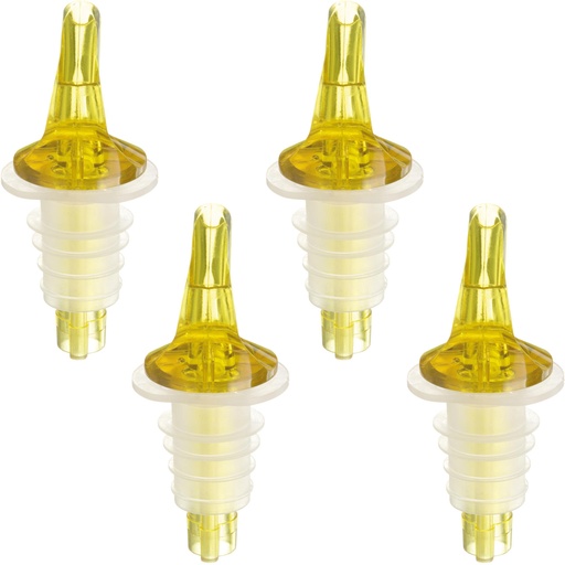 Bottle tap dispenser - yellow KIT of 4pcs.