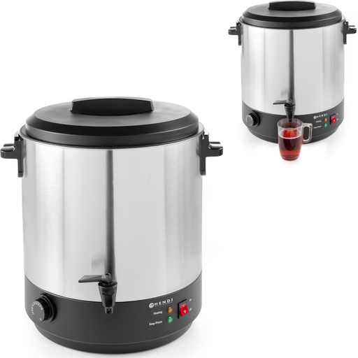 Water and mulled wine brewer heater 28L