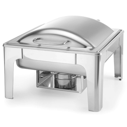 Food warmer for candle paste satin steel GN 2/3