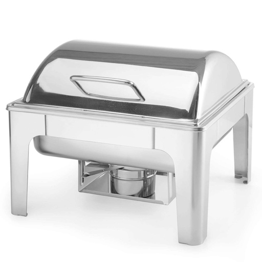 Candle paste food warmer polished steel GN 2/3