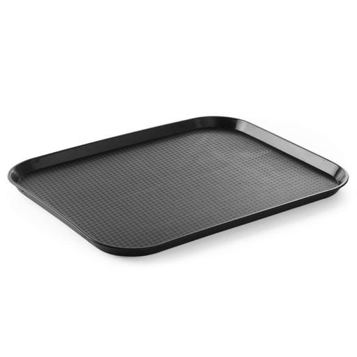 Fast Food polypropylene tray 30.5x41.5cm - black