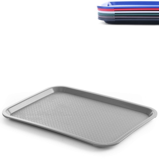 Fast Food polypropylene tray 35x45cm - gray