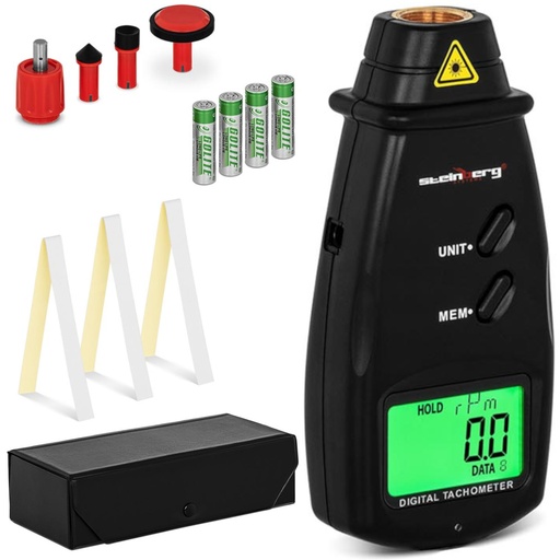 LCD laser tachometer tachometer speed meter