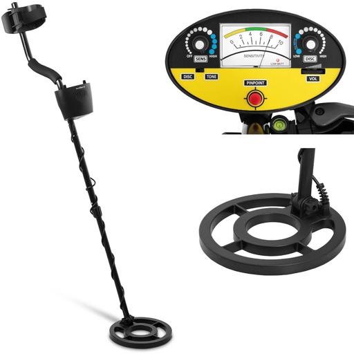 Waterproof metal detector with PINPOINT 150 cm function