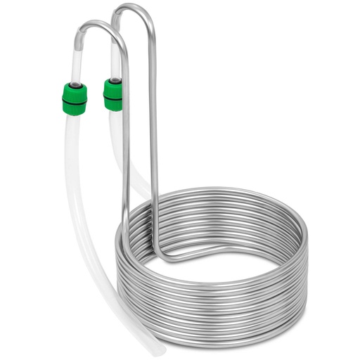 Spiral cooler for wort beer 10 coils