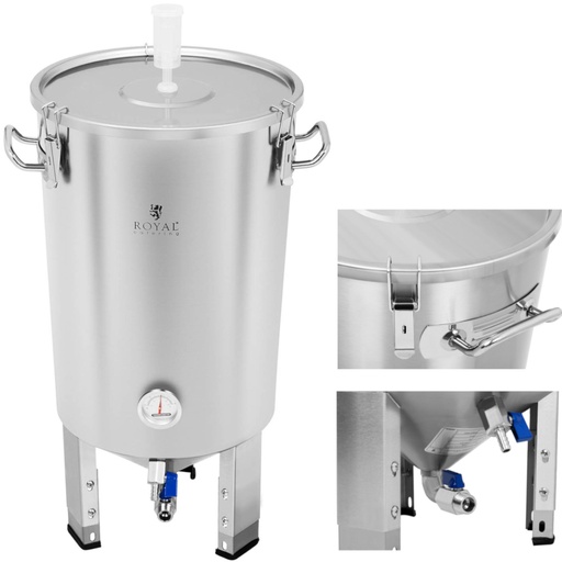 Container fermentation boiler fermenter for beer 30L