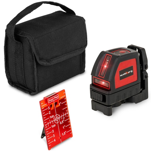 Self-levelling cross laser spirit level 40 m