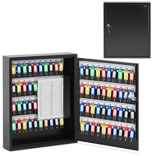 Metal key organizer box 80 keys + HOLDERS