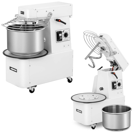 Planetary mixer spiral dough mixer with removable bowl 15 l 48 kg/h 750 W ITALY