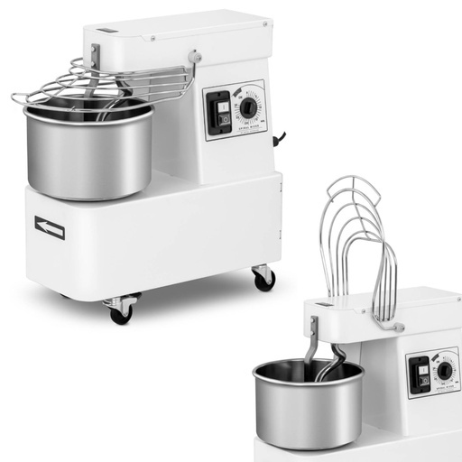 Planetary mixer spiral dough mixer with fixed bowl 7 l 29 kg/h 370 W ITALY